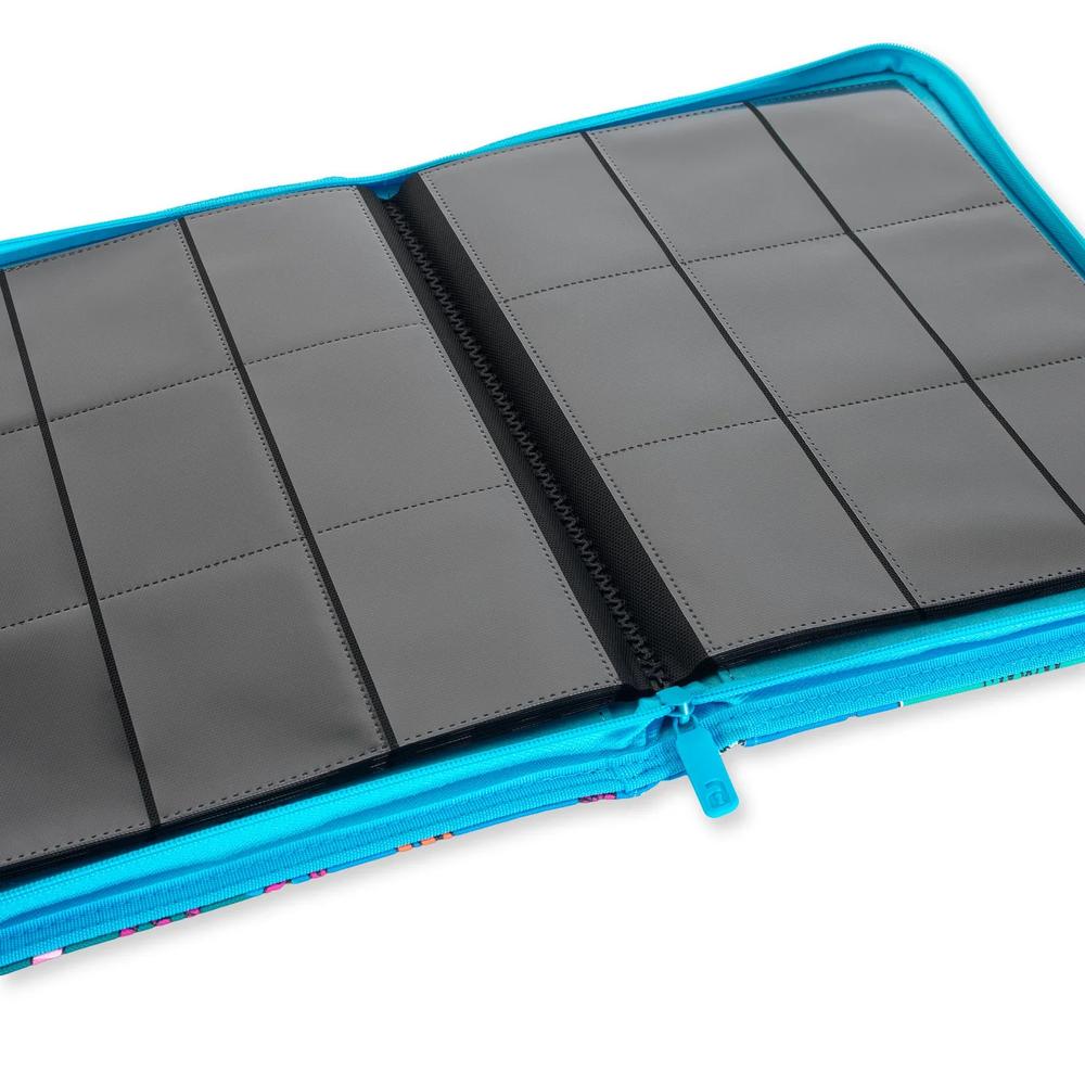 Vault X: Exo-Tec 9-Pocket Zip Binder Water: Osare