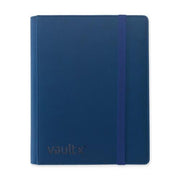 Vault X: 9-Pocket Exo-Tec Strap Binder Royal Blue