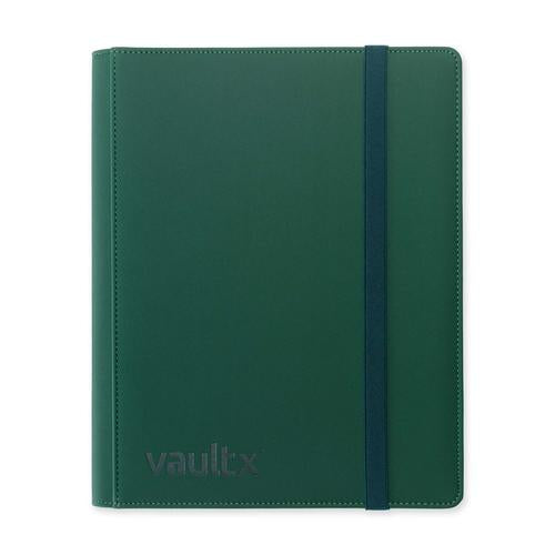 Vault X: 9-Pocket Exo-Tec Strap Binder Forest Green