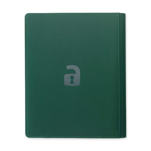 Vault X: 9-Pocket Exo-Tec Strap Binder Forest Green