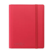 Vault X: 9-Pocket Exo-Tec Strap Binder Fire Red