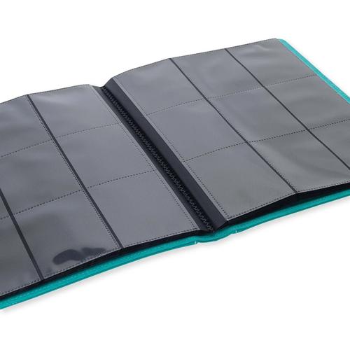 Vault X: 9-Pocket Exo-Tec Strap Binder Ocean Blue
