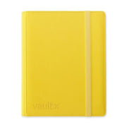 Vault X: 9-Pocket Exo-Tec Strap Binder Sunrise Yellow