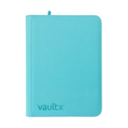 Vault X - 9-Pocket Exo-Tec Zip Binder - Pastel Blue