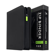 Toploader Compatible Zip Binder 4-Pocket