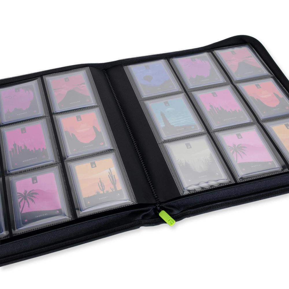 Toploader Compatible Zip Binder 9-Pocket_1