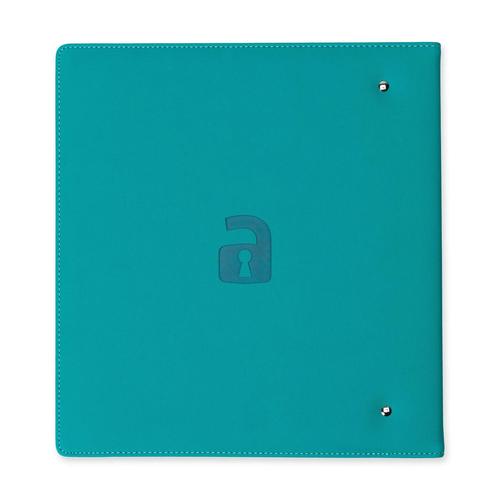 Vault X: Slim Exo-Tec Ring Binder Ocean Blue