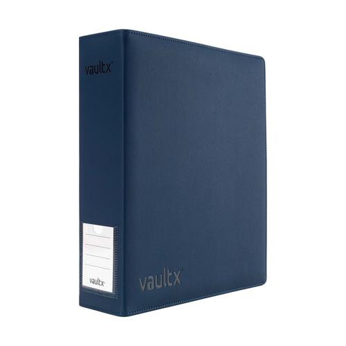 Vault X: Large Exo-Tec Ring Binder Royal Blue