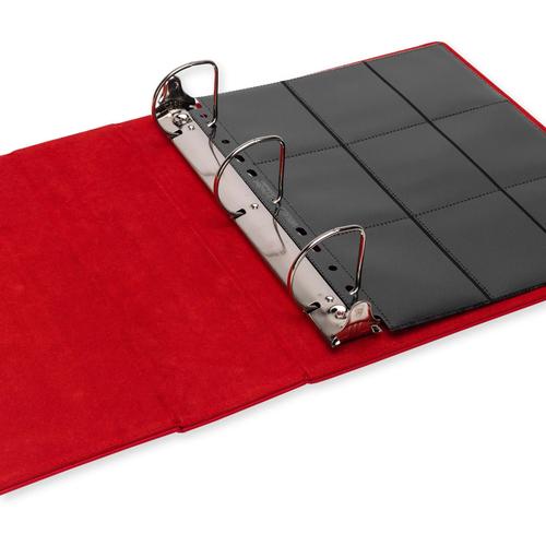 Vault X: Large Exo-Tec Ring Binder Fire Red