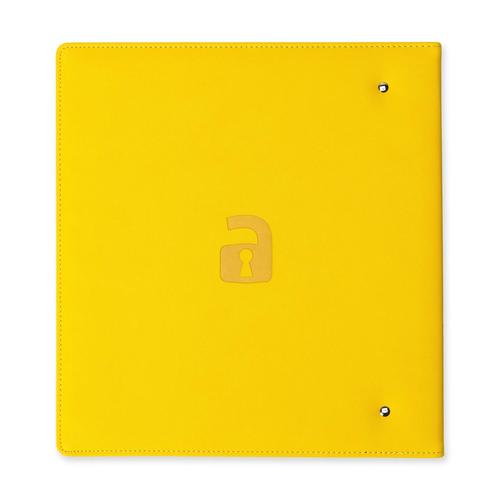 Vault X: Large Exo-Tec Ring Binder Sunrise Yellow
