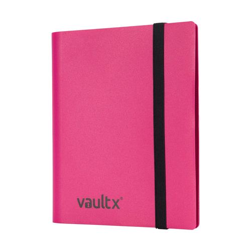 Vault X: 4-Pocket Strap Binder Pink