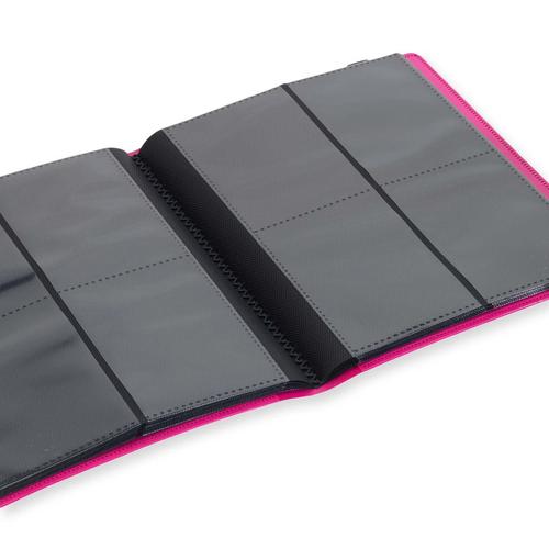 Vault X: 4-Pocket Strap Binder Pink