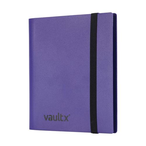 Vault X: 4-Pocket Strap Binder Purple