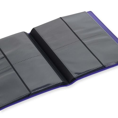 Vault X: 4-Pocket Strap Binder Purple