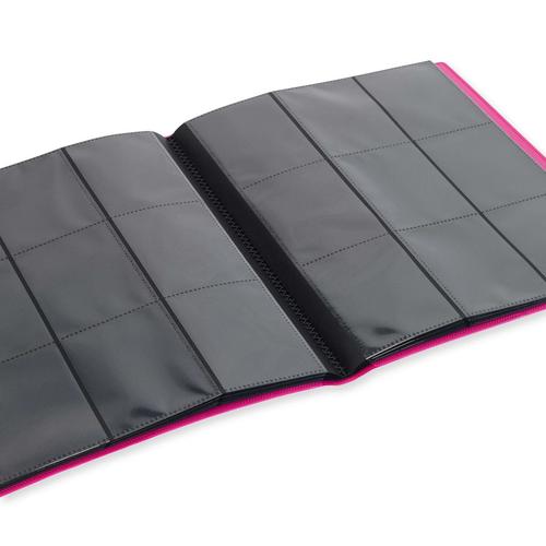 Vault X: 9-Pocket Strap Binder Pink