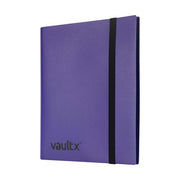 Vault X: 9-Pocket Strap Binder Purple