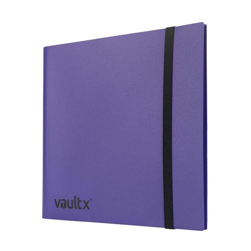 Vault X: 12-Pocket Strap Binder Purple