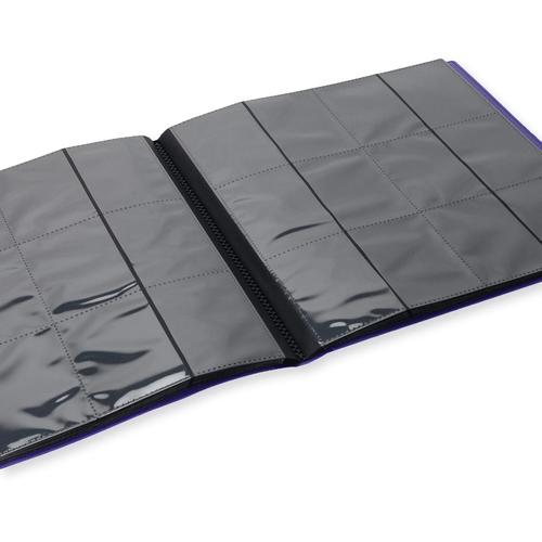 Vault X: 12-Pocket Strap Binder Purple