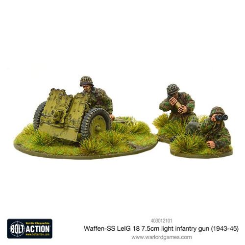 Waffen-SS LeIG 18 7.5cm light infantry gun