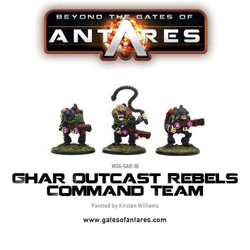 Ghar Outcast Rebel Command Team