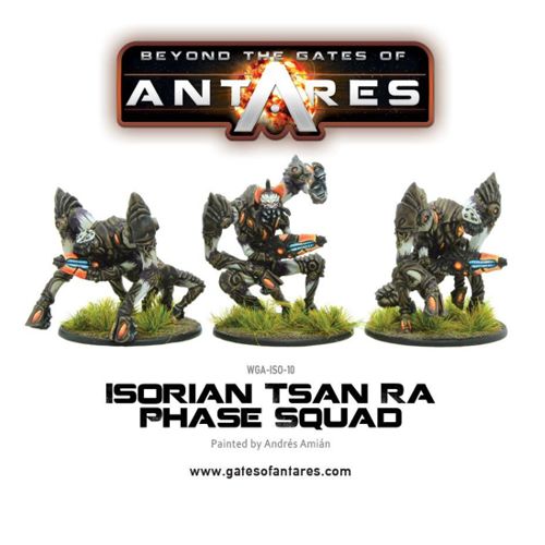 Isorian Tsan Ra Phase Squad (3 Models)