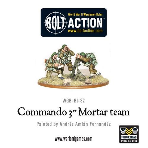 Commando 3" mortar team