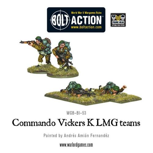 Commando Vickers K LMG Teams
