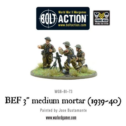 Early War 3" medium mortar