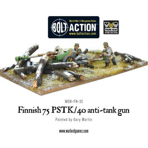 Finnish 75 PSTK/40 Anti-Tank Gun