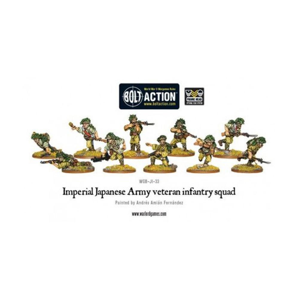 Imperial Japanese Army veteran infantry squad
