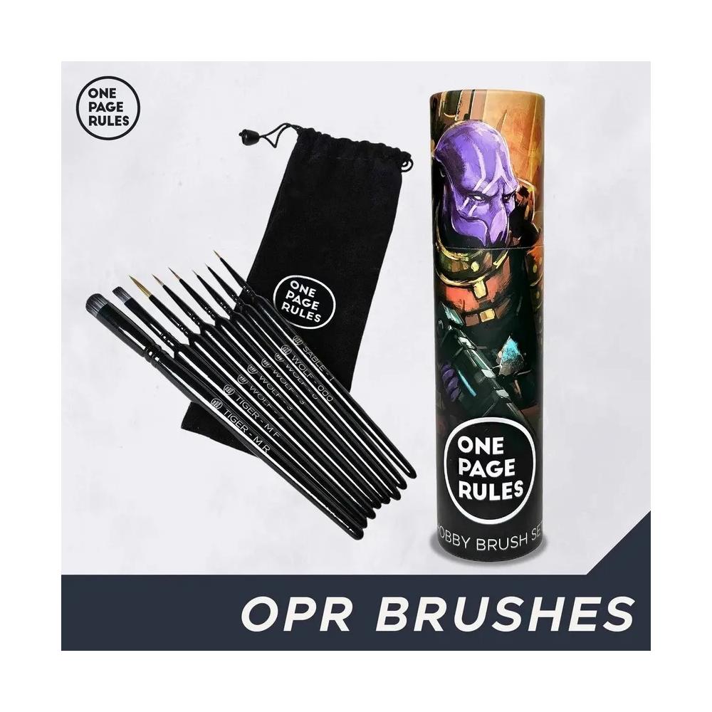 One Page Rules Brush Set