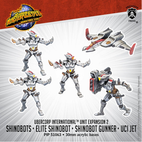 Shinobots, Shinobot Gunner, and UCI Jet