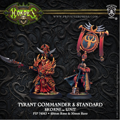 Tyrant Commander & Standard Bearer