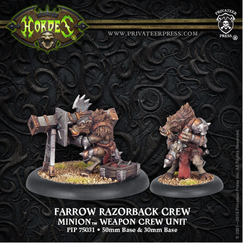 Farrow Razorback Crew