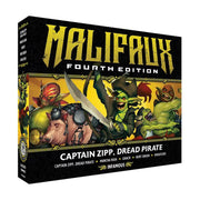 Malifaux: Captain Zipp, Dread Pirate - 4th Edition