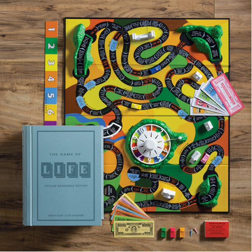 The Game of Life Vintage Bookshelf UK Edition