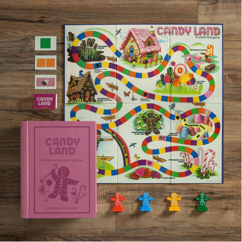 Candy Land Vintage Bookshelf UK Edition
