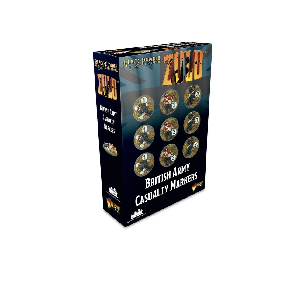 Epic Black Powder - Zulu! - British Army Casualty Markers