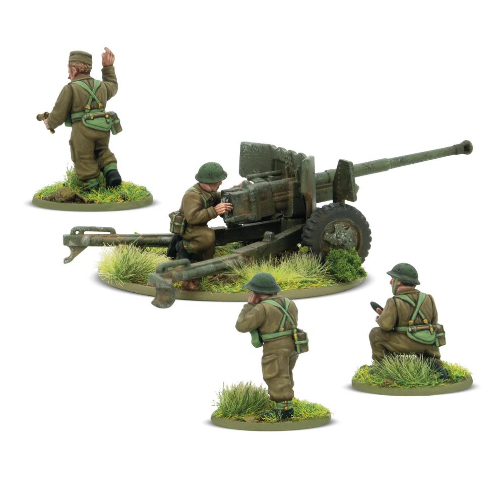 Bolt Action: British 6-Pounder Anti-Tank Gun (Plastic)