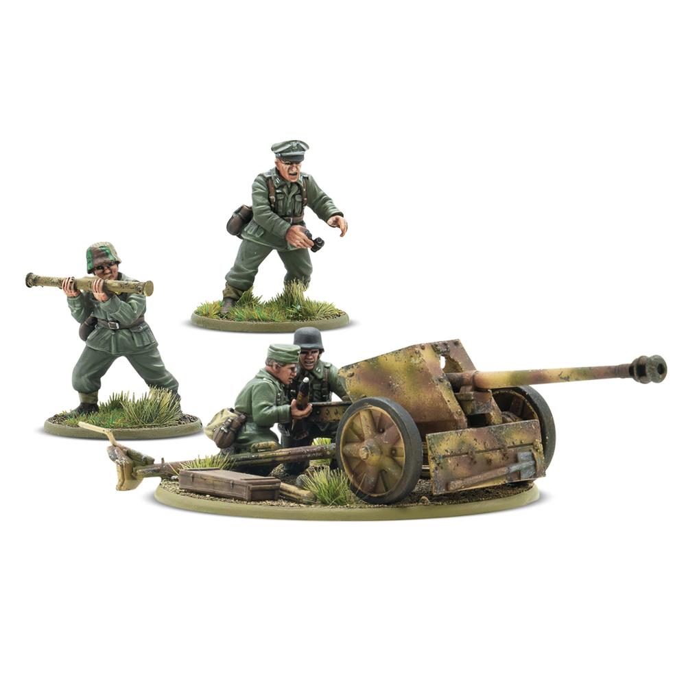 Bolt Action: German Pak 40 Anti-tank Gun (Plastic)