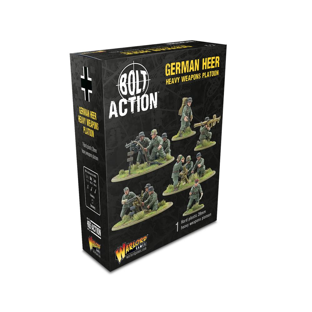 Bolt Action: German Heavy Weapons Platoon (Plastic)