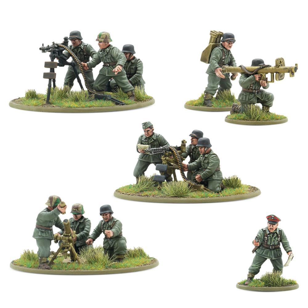 Bolt Action: German Heavy Weapons Platoon (Plastic)