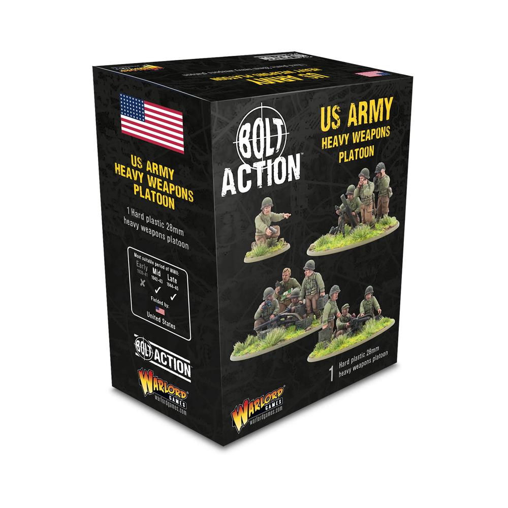 Bolt Action: US Heavy Weapons Platoon (Plastic)