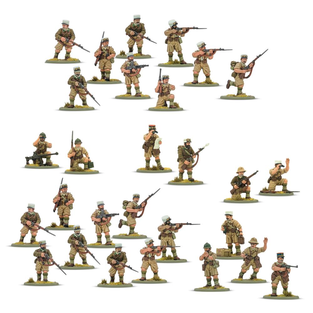 Bolt Action: French Foreign Legion Infantry platoon