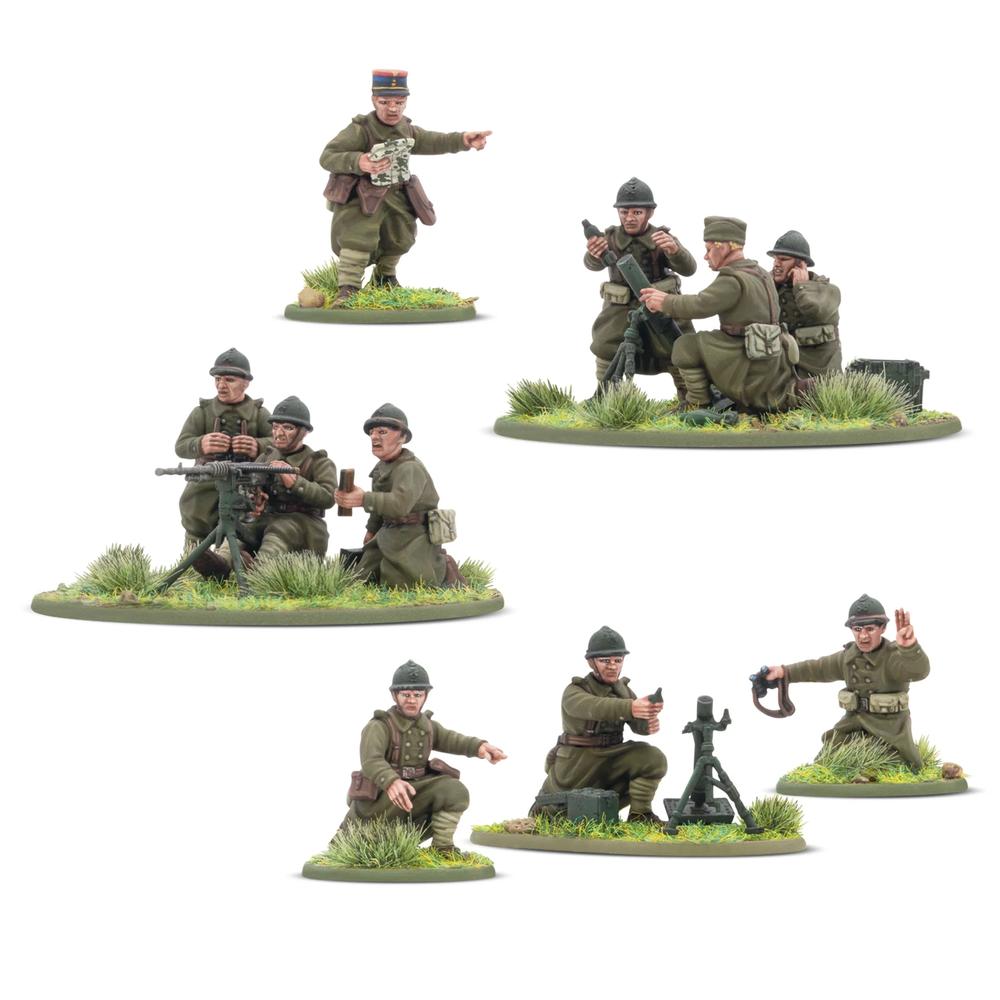 Bolt Action: French Army Heavy Weapons platoon