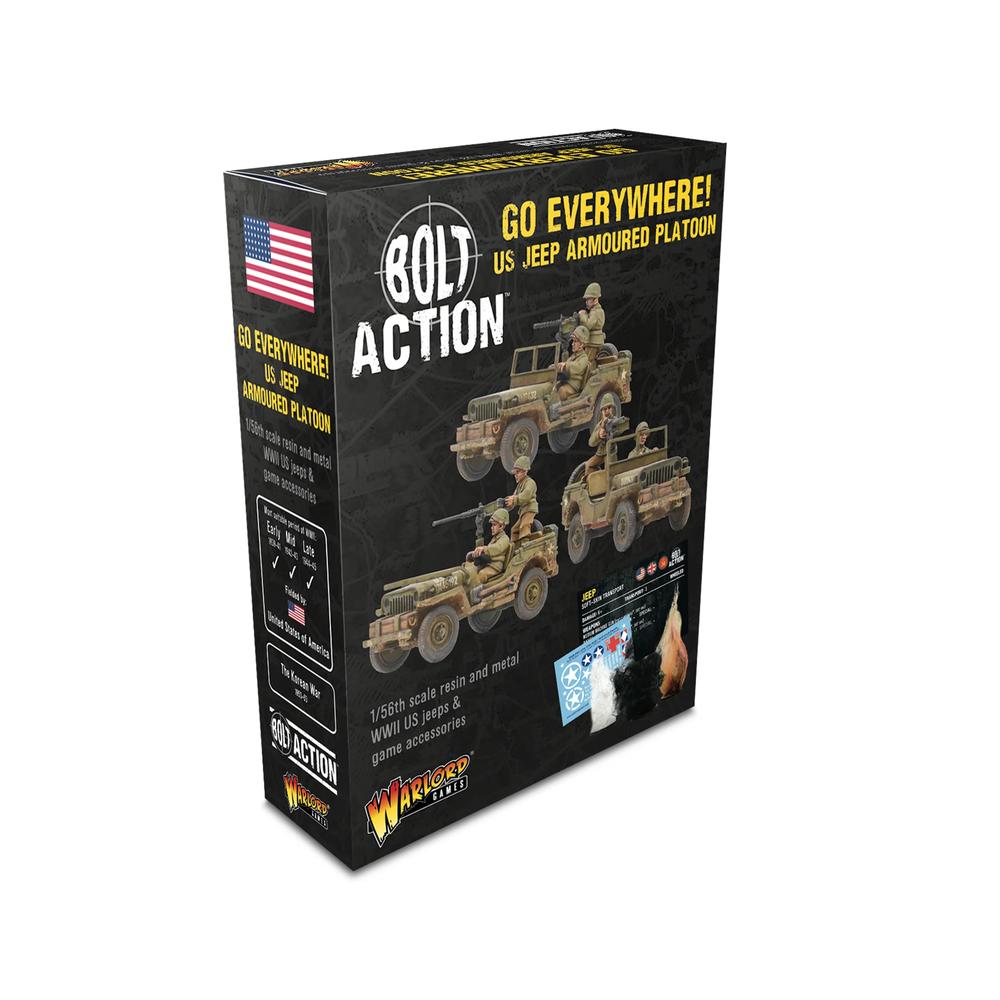 Bolt Action: Go Everywhere! US Jeep Armoured Platoon_4
