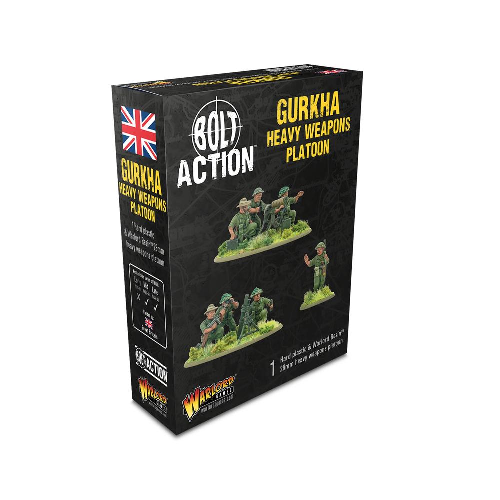 Bolt Action: Gurkha Heavy Weapons Platoon