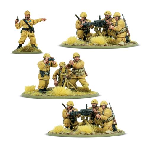Bolt Action: Italian Paracadutisti Heavy Weapons Platoon