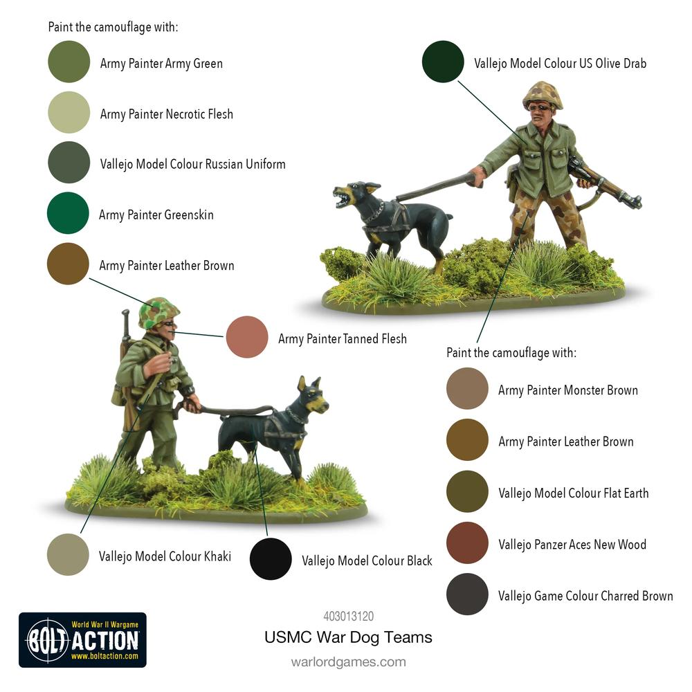 Bolt Action: USMC War Dog Team_2