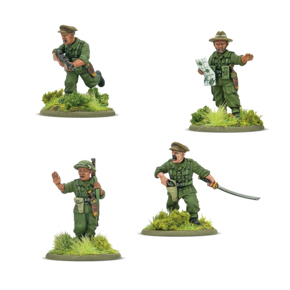 Bolt Action: Gurkha Platoon Commanders